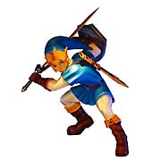 Legend of Zelda Ocarina of Time Link Water Tunic Statue